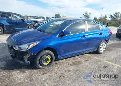 2020 Hyundai Accent Se from USA, damaged, VIN 3KPC24A68LE099812